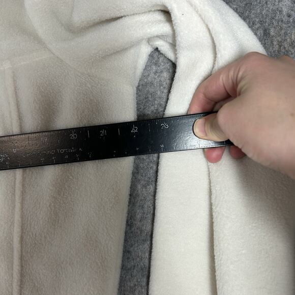 Columbia Sweatshirt Large Benton Springs Half Snap Pullover Sweater Fleece Chalk - Picture 8 of 8